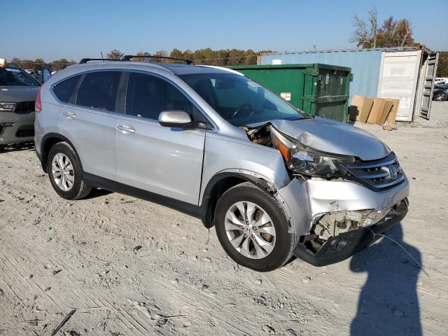 2HKRM3H78DH515013 - 2013 HONDA CR-V EXL SILVER photo 4