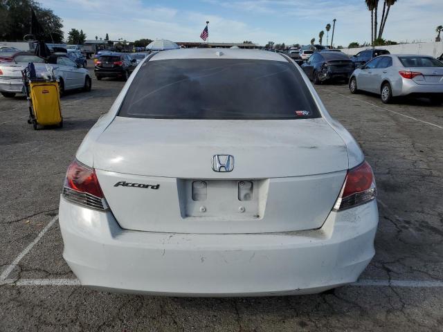 JHMCP26848C067100 - 2008 HONDA ACCORD EXL WHITE photo 6