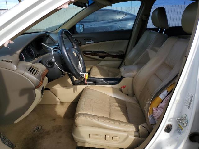 JHMCP26848C067100 - 2008 HONDA ACCORD EXL WHITE photo 7