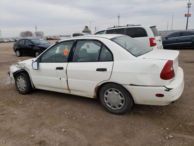 JA3AY26C81U035453 - 2001 MITSUBISHI MIRAGE ES WHITE photo 2