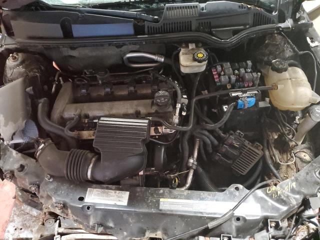 1G8AW15F57Z186155 - 2007 SATURN ION LEVEL 3 SILVER photo 11