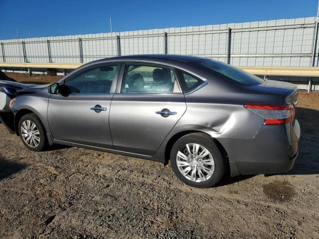 3N1AB7AP8FY271652 - 2015 NISSAN SENTRA S GRAY photo 2