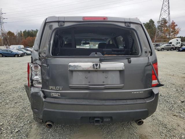 5FNYF3H56BB031096 - 2011 HONDA PILOT EXL SILVER photo 6