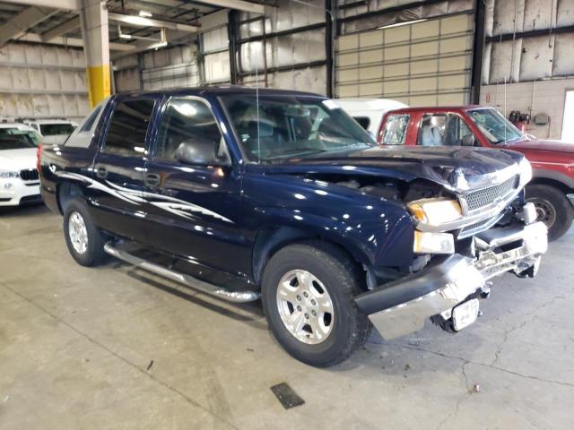 3GNEC12T04G276603 - 2004 CHEVROLET AVALANCHE C1500 BLUE photo 4