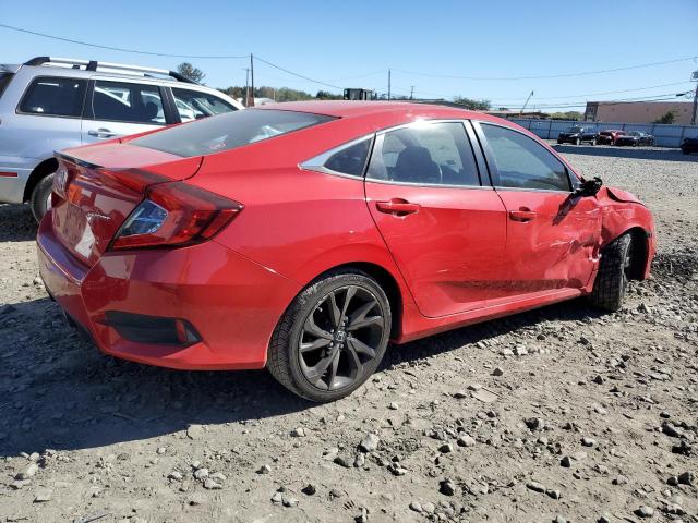 2HGFC2F87KH501302 - 2019 HONDA CIVIC SPORT RED photo 3