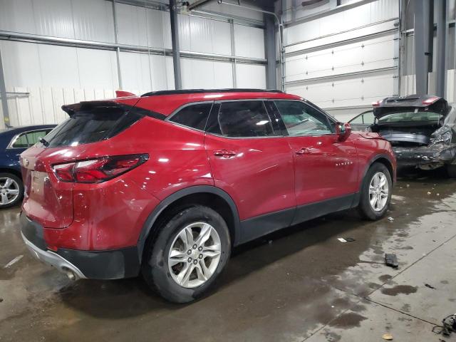 3GNKBGRS9KS658144 - 2019 CHEVROLET BLAZER 2LT RED photo 3