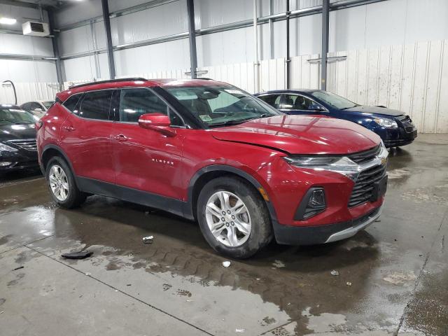 3GNKBGRS9KS658144 - 2019 CHEVROLET BLAZER 2LT RED photo 4