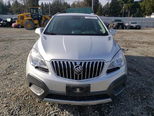 KL4CJESB5GB670612 - 2016 BUICK ENCORE SILVER photo 5