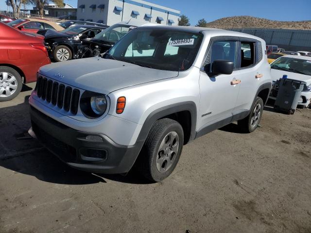 ZACCJBATXGPC86006 - 2016 JEEP RENEGADE SPORT SILVER photo 1