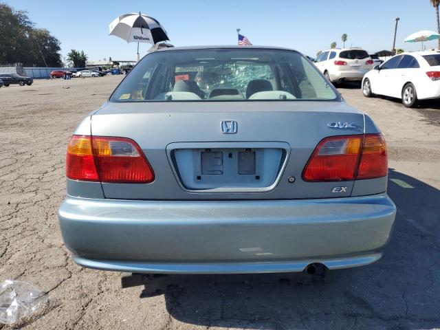 2HGEJ8649YH544680 - 2000 HONDA CIVIC EX GRAY photo 6