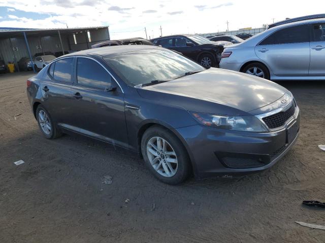 KNAGM4A71B5166861 - 2011 KIA OPTIMA LX GRAY photo 4