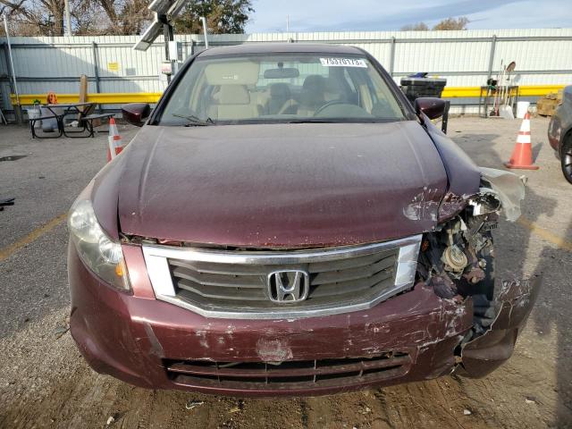 1HGCP26769A016091 - 2009 HONDA ACCORD EX BURGUNDY photo 5