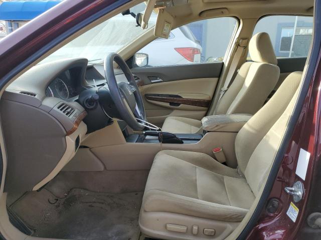 1HGCP26769A016091 - 2009 HONDA ACCORD EX BURGUNDY photo 7