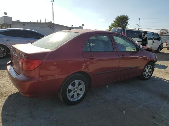 JTDBR32E750053424 - 2005 TOYOTA COROLLA CE RED photo 3