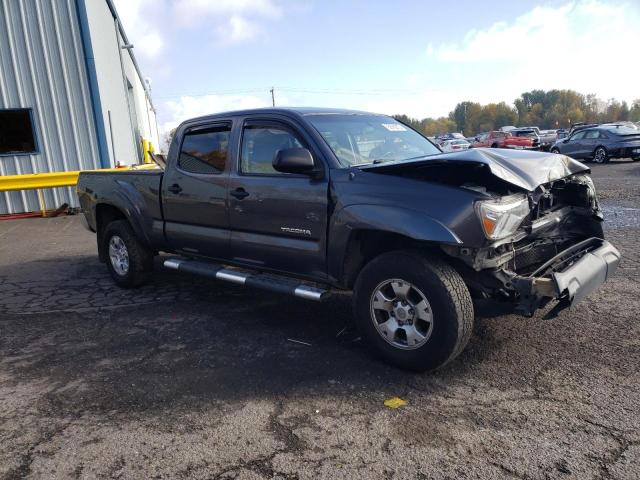 3TMMU4FN3FM083459 - 2015 TOYOTA TACOMA DOUBLE CAB LONG BED GRAY photo 4