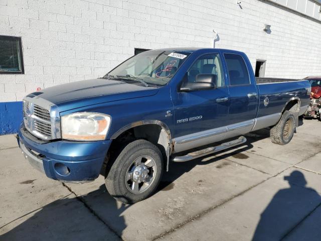 3D7KS28C96G125098 - 2006 DODGE RAM 2500 ST BLUE photo 1