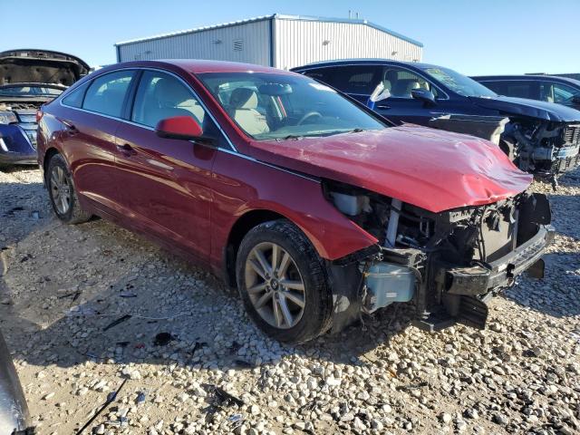 5NPE24AF7FH161869 - 2015 HYUNDAI SONATA SE RED photo 4