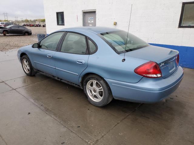 1FAFP56U77A145074 - 2007 FORD TAURUS SEL BLUE photo 2