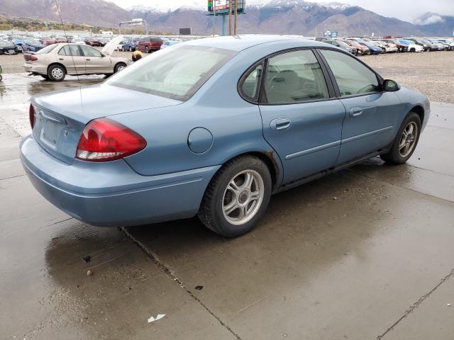 1FAFP56U77A145074 - 2007 FORD TAURUS SEL BLUE photo 3