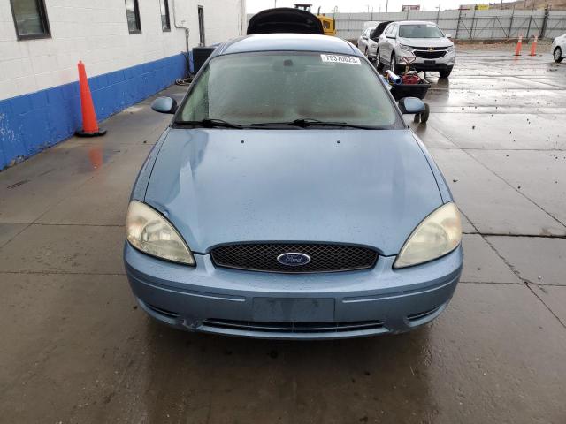 1FAFP56U77A145074 - 2007 FORD TAURUS SEL BLUE photo 5