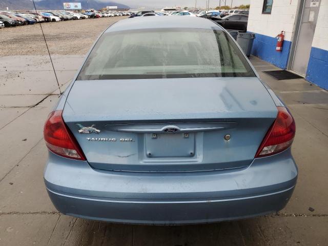 1FAFP56U77A145074 - 2007 FORD TAURUS SEL BLUE photo 6