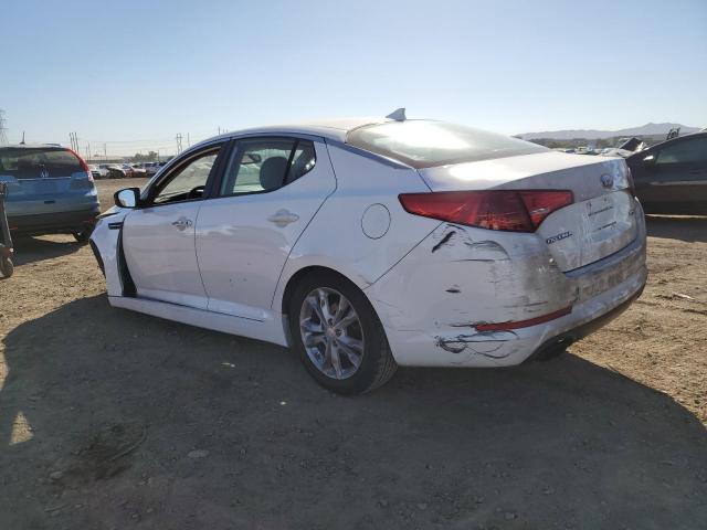 5XXGN4A79DG119768 - 2013 KIA OPTIMA EX WHITE photo 2