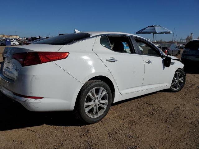 5XXGN4A79DG119768 - 2013 KIA OPTIMA EX WHITE photo 3