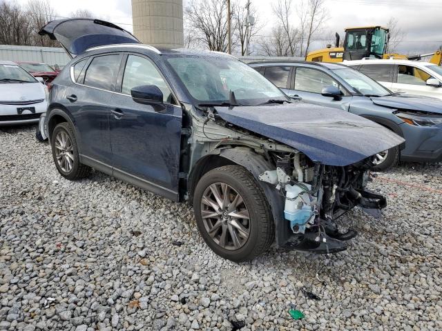 JM3KFBDY6K0656085 - 2019 MAZDA CX-5 GRAND TOURING RESERVE BLUE photo 4