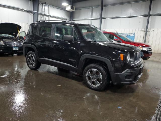 ZACCJBAT3GPD59894 - 2016 JEEP RENEGADE SPORT BLACK photo 4