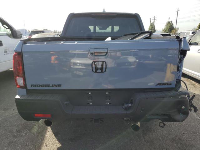 5FPYK3F89NB020341 - 2022 HONDA RIDGELINE BLACK EDITION GRAY photo 6