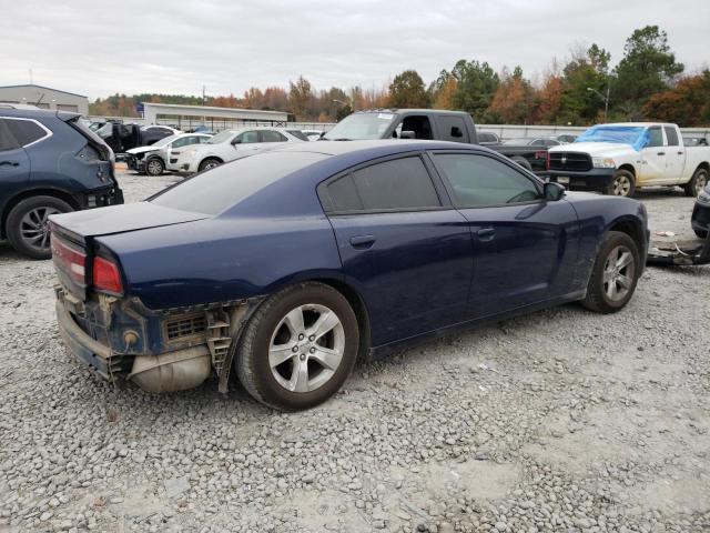 2C3CDXBGXEH282403 - 2014 DODGE CHARGER SE BLUE photo 3