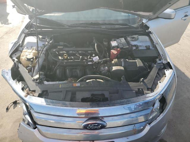 3FAHP0JA9CR211682 - 2012 FORD FUSION SEL SILVER photo 11