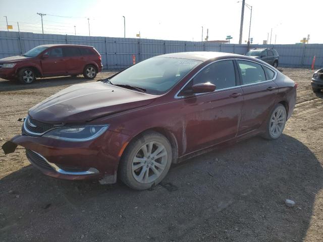 1C3CCCAB8GN123505 - 2016 CHRYSLER 200 LIMITED MAROON photo 1