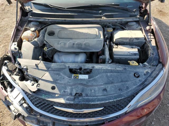 1C3CCCAB8GN123505 - 2016 CHRYSLER 200 LIMITED MAROON photo 11