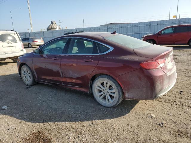 1C3CCCAB8GN123505 - 2016 CHRYSLER 200 LIMITED MAROON photo 2