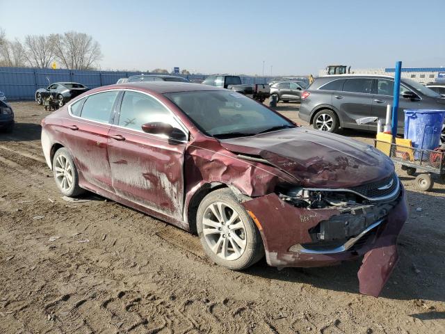 1C3CCCAB8GN123505 - 2016 CHRYSLER 200 LIMITED MAROON photo 4