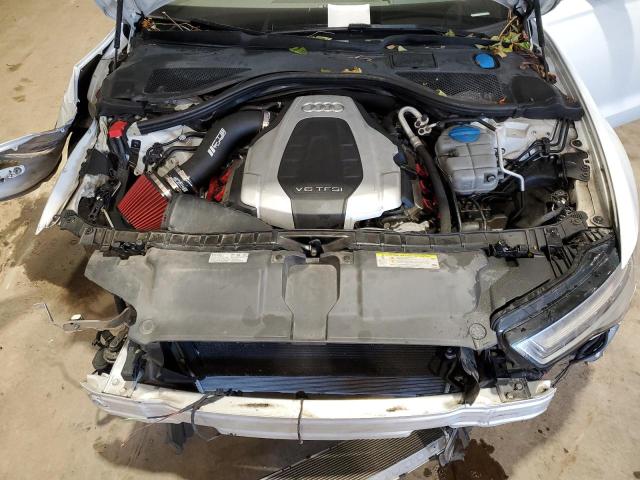 WAUHGAFC4GN010210 - 2016 AUDI A6 PRESTIGE თეთრი ფოტო 11