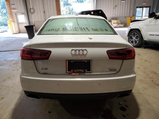 WAUHGAFC4GN010210 - 2016 AUDI A6 PRESTIGE თეთრი ფოტო 6