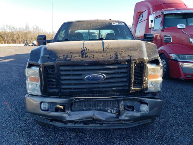 1FTWW31R88EB53280 - 2008 FORD F350 SRW SUPER DUTY BLACK photo 5