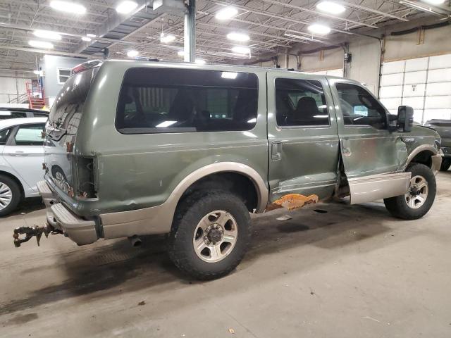 1FMNU45S43EC48296 - 2003 FORD EXCURSION EDDIE BAUER GREEN photo 3