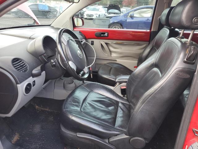 3VWCD31C05M410505 - 2005 VOLKSWAGEN NEW BEETLE GLS Qırmızı foto 7
