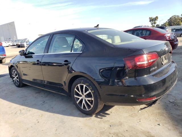 3VWDB7AJ9JM206151 - 2018 VOLKSWAGEN JETTA SE BLACK photo 2