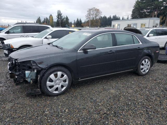 1G1ZH57B49F172717 - 2009 CHEVROLET MALIBU 1LT BLACK photo 1