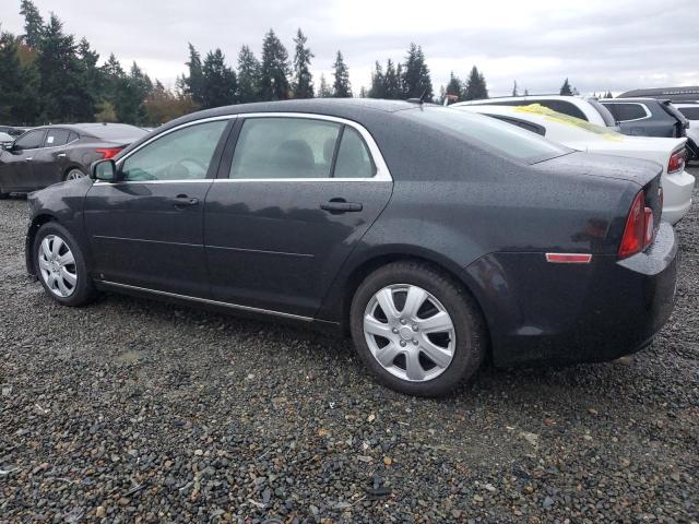 1G1ZH57B49F172717 - 2009 CHEVROLET MALIBU 1LT BLACK photo 2