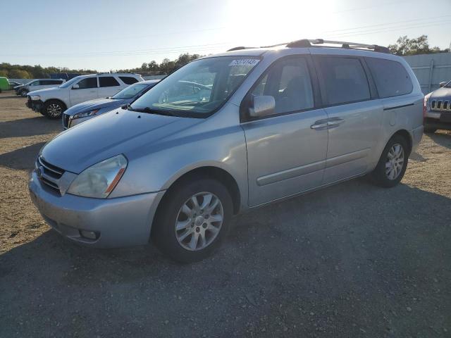 KNDMB233576190124 - 2007 KIA SEDONA EX SILVER photo 1