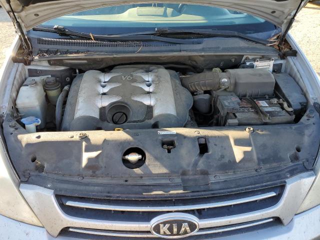 KNDMB233576190124 - 2007 KIA SEDONA EX SILVER photo 12