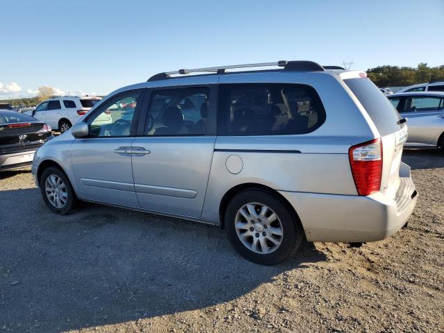 KNDMB233576190124 - 2007 KIA SEDONA EX SILVER photo 2