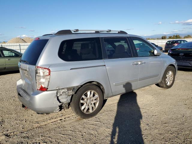 KNDMB233576190124 - 2007 KIA SEDONA EX SILVER photo 3