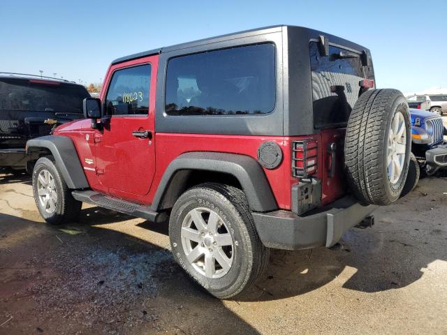 1C4AJWBG8CL268666 - 2012 JEEP WRANGLER SAHARA MAROON photo 2