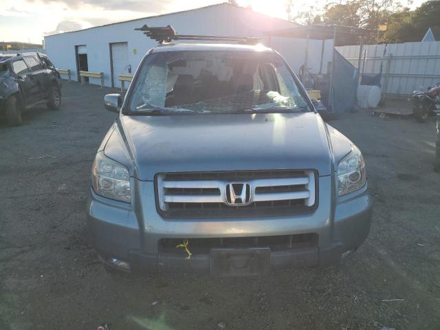 2HKYF186X6H526566 - 2006 HONDA PILOT EX BLUE photo 5